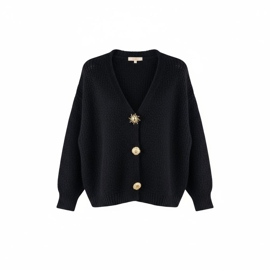 Cardigan Negro