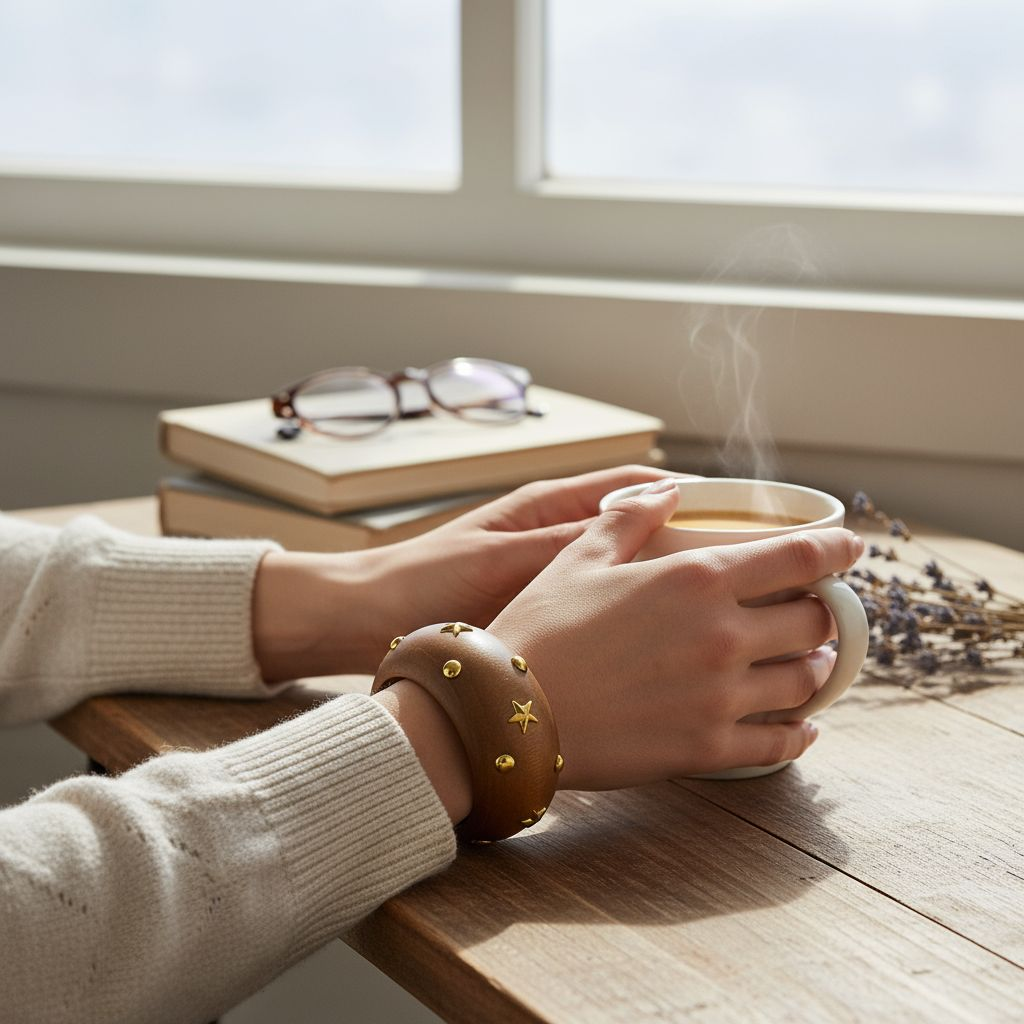 Pulsera de madera
