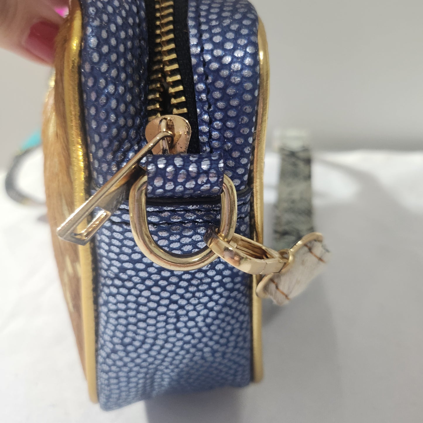 Bolso Boho Azul