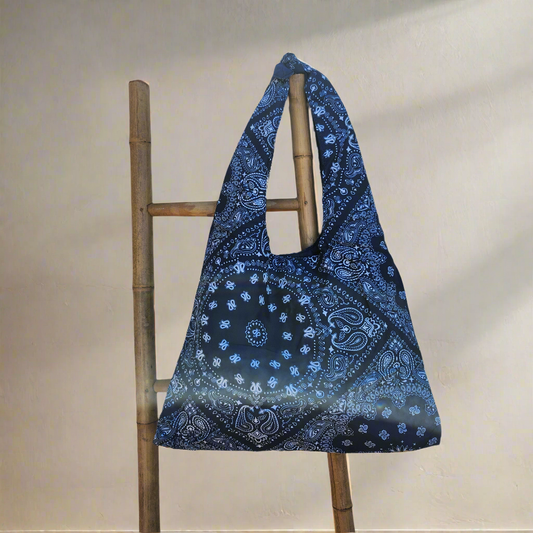 Bolso Bandana azul marino