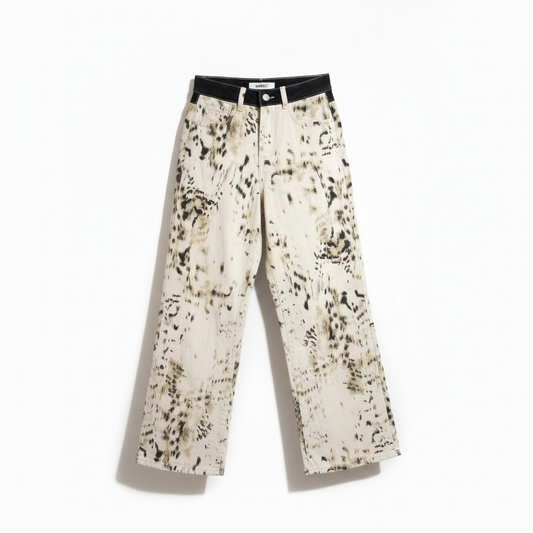 Pantalon animal print