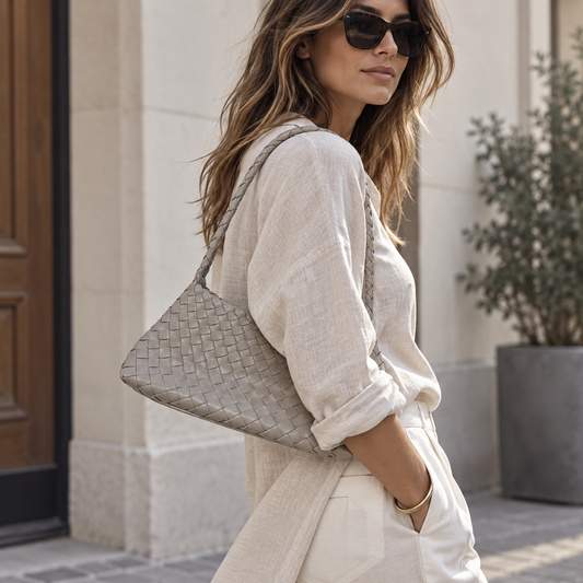Bolso Alba gris