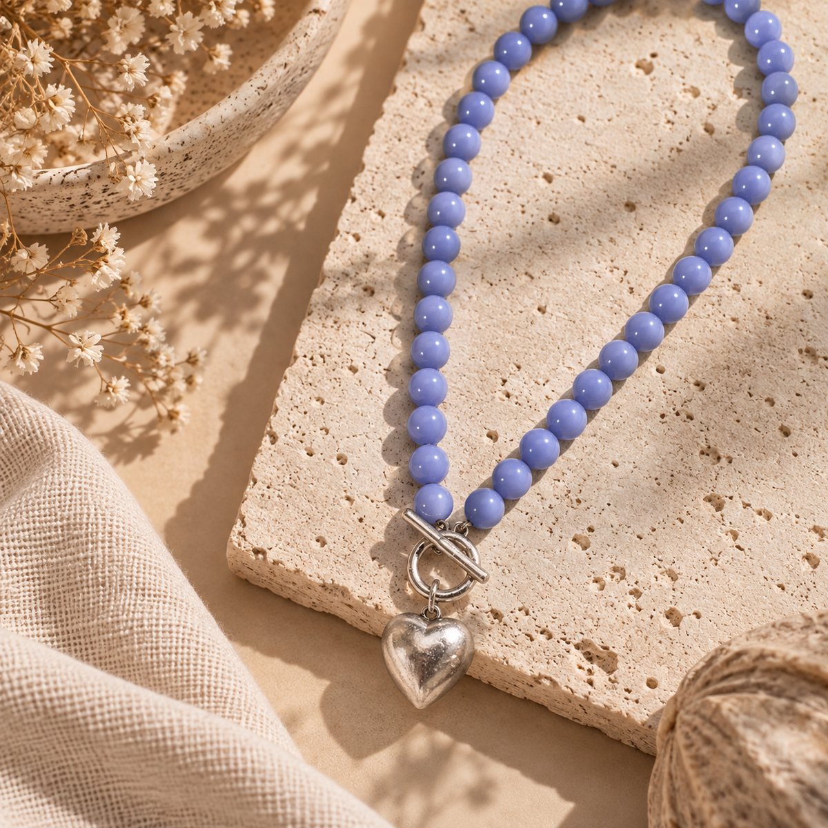 Collar corazón