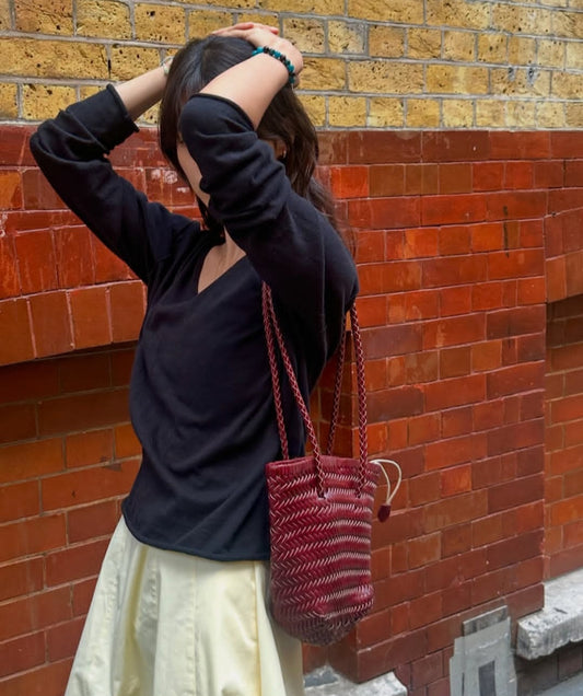 Bolso Capri bourdeos