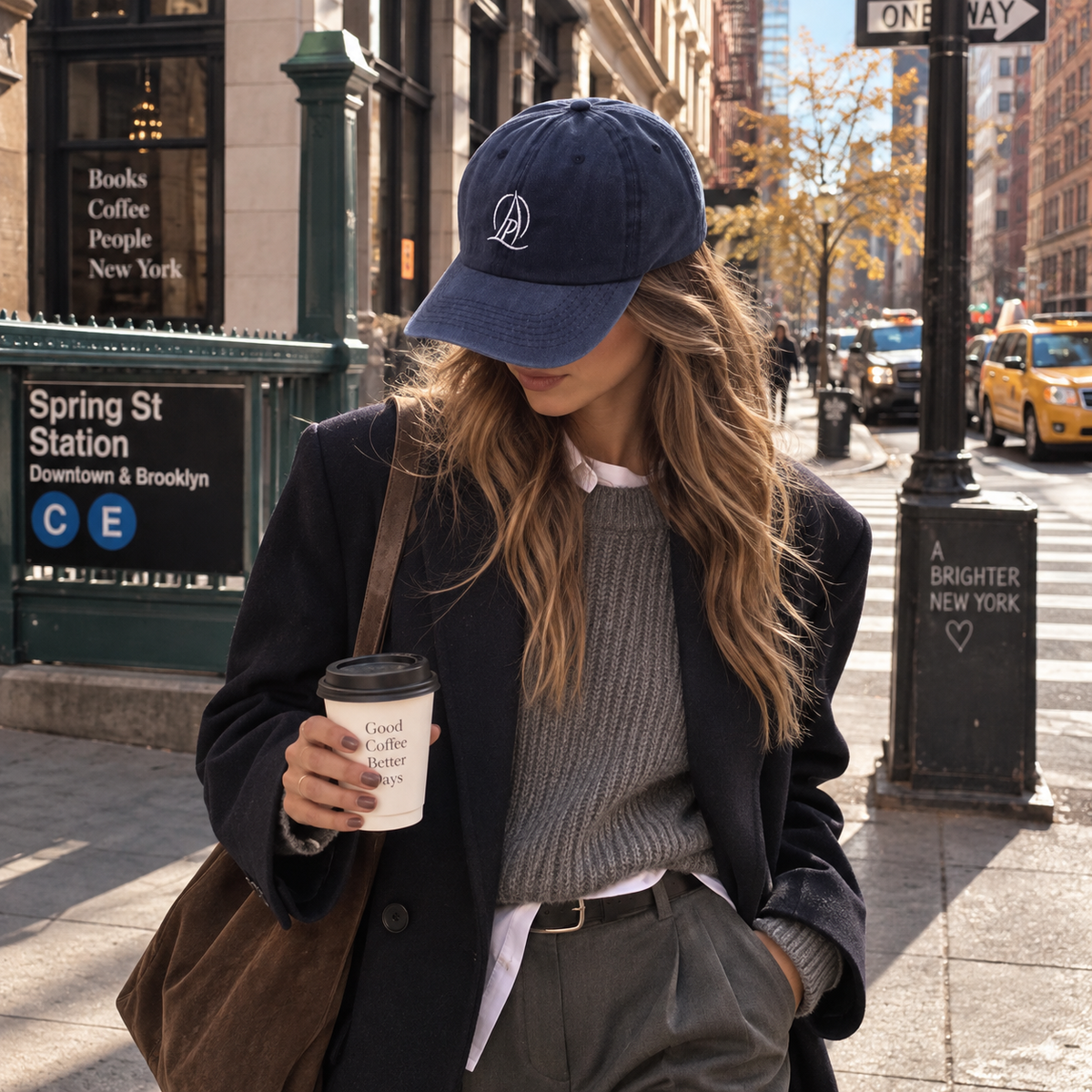 Gorra azul