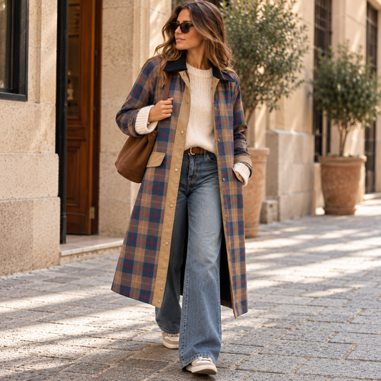 Gabardina Bilbao larga
