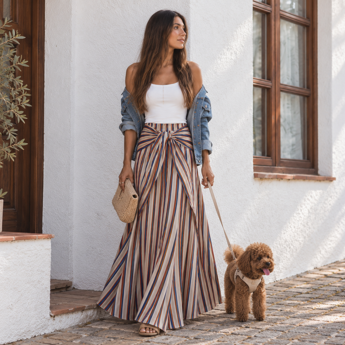 Falda Lazo