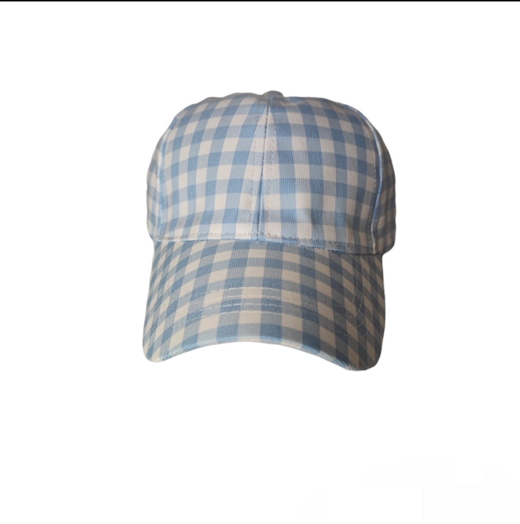 Gorra Vichy celeste